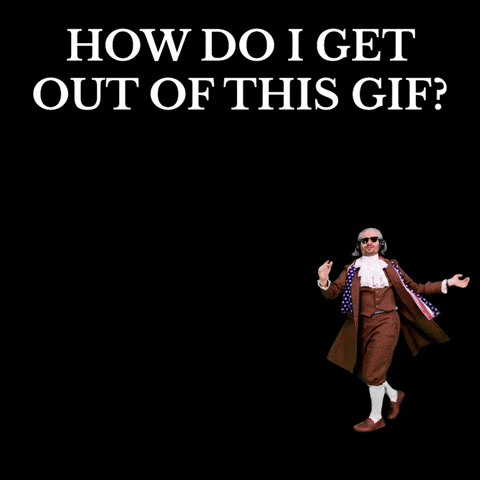 Get Out Of Here Breaking The Fourth Wall GIF