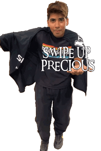 Swipe Up Sticker by Braille Skateboarding