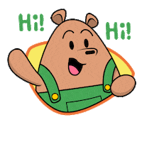 Good Day Hello Sticker