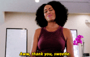 Tracee Ellis Ross Thank You GIF