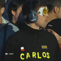 Carlos Sainz Style GIF by FIA World Rally Championship
