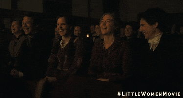 Happy Emma Watson GIF by LittleWomen