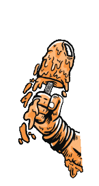 KILLCLIFFLLC ice cream Energy drink own it creamsicle Sticker