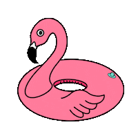 Pool Party Summer Sticker