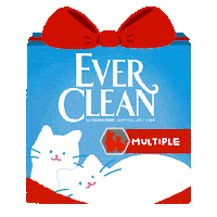 Cat Christmas Sticker by evercleankr