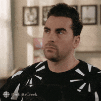 Schitts Creek Whatever GIF by CBC