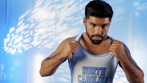 North Carolina Wrestling GIF by UNC Tar Heels