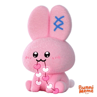 I Love You Pink Sticker by POPJOY