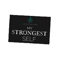 Katspiration evolution katspiration my strongest self Sticker