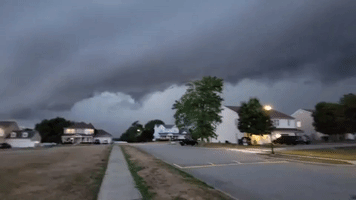 Severe Thunderstorms Sweep Through US Northeast