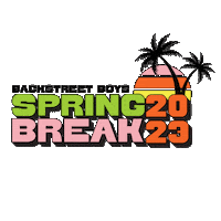 Spring Break Summer Sticker by BACKSTREET BOYS