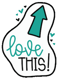 In Love Yes Sticker by Poptimism Art and Lettering