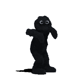 GuruNiaki dance music puppet antwerp Sticker