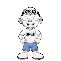 Go Open Up Sticker by Zhot