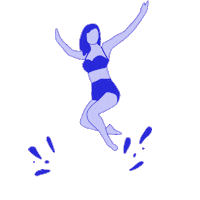 Art Summer Sticker