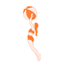 marligrobbelaar art summer illustration sticker Sticker