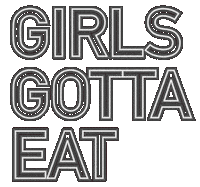 Ashley Gge Sticker by GirlsGottaEat