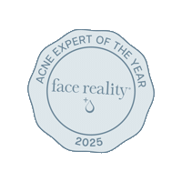 Acne Expert Of The Year Sticker by Face Reality Skincare