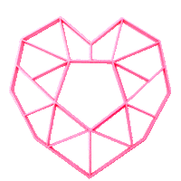 BikkieSmalls geometric geo cookie cutter bikkiesmalls Sticker