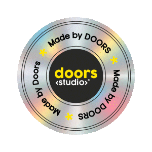 DoorsStudioAgency giphyupload coming soon doors marketing agency Sticker