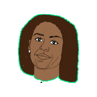 Michelle Obama Women Sticker