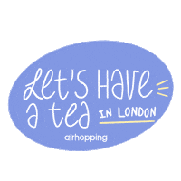 London Tea Sticker by Airhopping