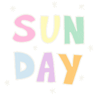 Happy Sunday Sticker