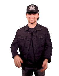 reidhaughton celebrate yay clap country music Sticker
