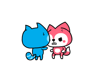 Angry Slap Sticker by OO-Kun