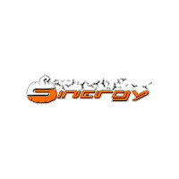 Sinergy_srl logo halloween orange bounce Sticker