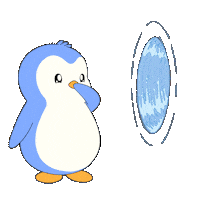 I Love You Kiss Sticker by Pudgy Penguins