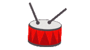 Mia Drum Sticker by Fanshawe College