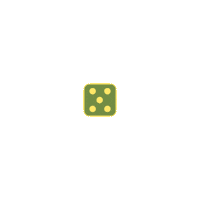 Dice Sticker by Hobbykokken