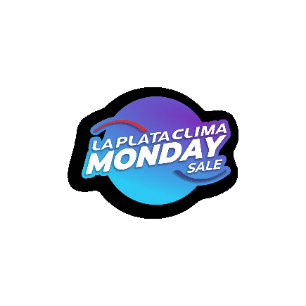 Monday Sticker by LaPlataClima