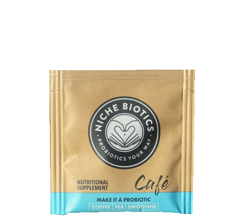 NicheBiotics giphyupload coffee health smoothie Sticker