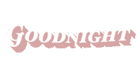 Sleepy Good Night Sticker