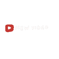 writehanded new youtube video yt Sticker
