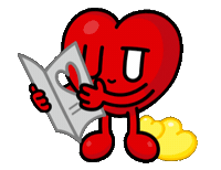 Heart Look Sticker by Kurt Wu