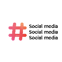 GiBi-Media marketing social media socialmedia hashtag Sticker