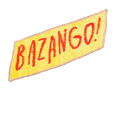 Bazango Sticker by E MERLIN MURRAY
