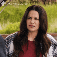 Schitts Creek Whatever GIF by CBC