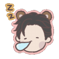 Oscar Bear Sticker