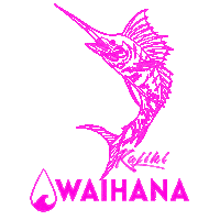 fish hawaii Sticker by Waihana