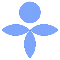 Blue Sticker by Rockmy