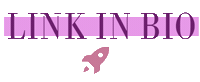 Rocket Link In Bio Sticker by Star Launches Boutique
