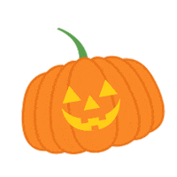 Jack O Lantern Halloween Sticker by Pets Kita