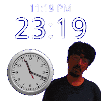 11 Pm Sticker
