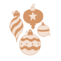 Happy Christmas Tree Sticker