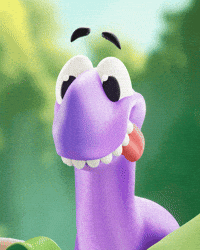 Hungry 3D GIF by Claynosaurz