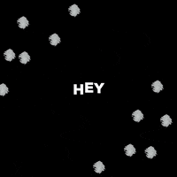 Alibombo_ccs hello white hey geometric GIF